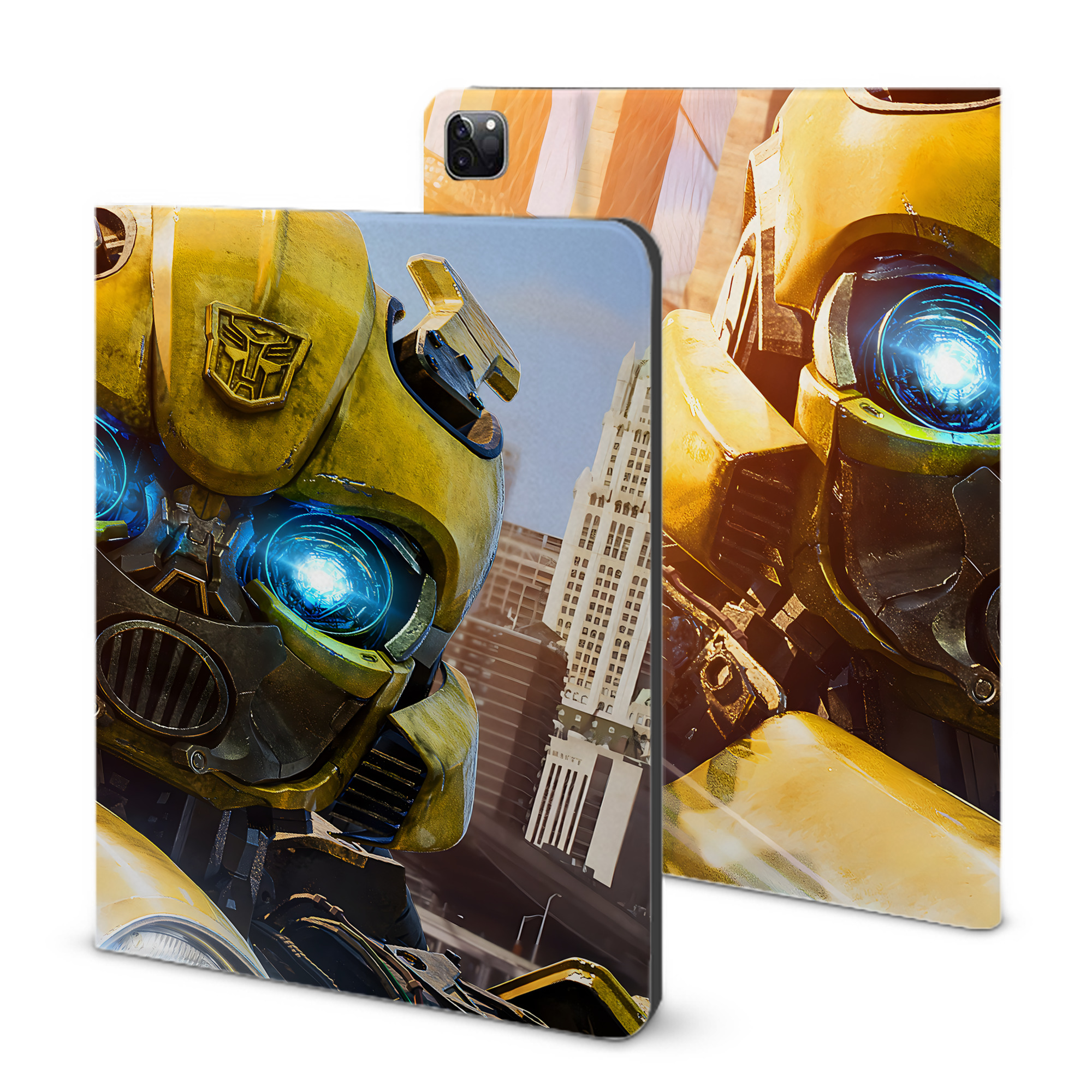 （画像用） Transformers トランスフォーマー IPad ケース ブック型 PUレザー TPU 耐衝撃 軽量 薄型 ペン収納なし 全面保護 IPad 各モデル対応